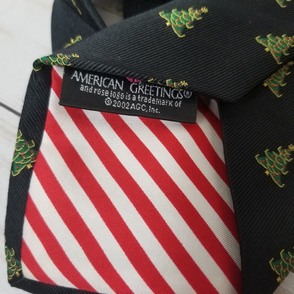 American Greetings Christmas Tree tie - Picture 3 of 3